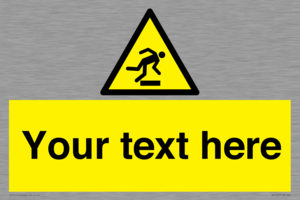 Custom Trip Hazard Sign